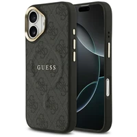 GUESS apvalks IPHONE 17 saderīgs ar MagSafe GUHMP17SP4MSEGCK (PU 4G ar klasisko) melns