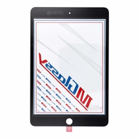 Musttby skārienjutīgais ekrāns + OCA priekš iPad Mini 4 (melns)