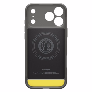 Spigen Rugged Armor Mag Magnētiskais viedtālruņa apvalks iPhone 17 Pro - Pelēks