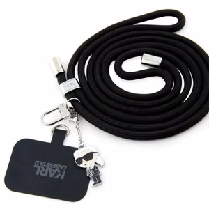 KARL LAGERFELD ручной ремешок KLUCNMSCKIK (Crossbody Cord Ikonik) чёрный