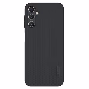 Nillkin Super Frosted Shield viedtālruņa apvalks Samsung Galaxy A14 5G / Galaxy A14 - melns
