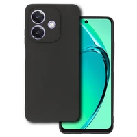 Matēts aizmugurējais viedtālruņa apvalks OPPO A40 4G melns