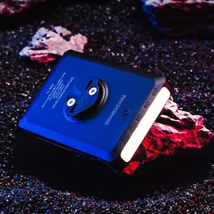 Rockbros JP008 priekšējais velosipēda lukturis ar ārējo akumulatoru 5000mAh 150lm IPX6 - melns