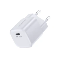 Choetech PD5007 USB-C PD 30W GaN sienas lādētājs - balts