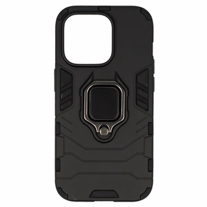 Ring Armor viedtālruņa apvalks iPhone 14 Pro - melns