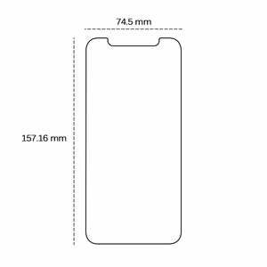 Закалённое стекло - для iPhone 13 Pro Max / 14 Max