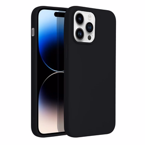 Mīksts viedtālruņa apvalks IPHONE 14 Pro Max melns