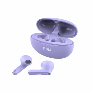 Trust Yavi Bluetooth TWS bezvadu austiņas ar ENC, violetas