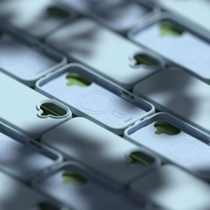 Etteri Silikona Mag maciņš for iPhone 17 gaiši zils
