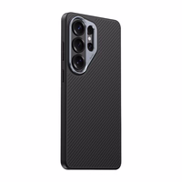 Benks Magnetic Armor Pro Kevlar Maciņš Metal Frame 600D (G050) for Samsung Galaxy S26 Ultra melns