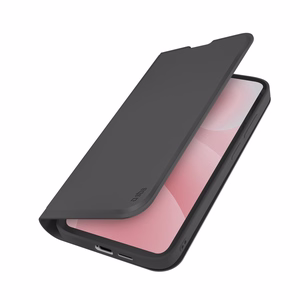 SBS Wallet Smooth maciņš ar atlokāmu vāciņu priekš Samsung Galaxy S26 melns