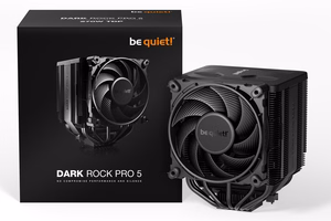be quiet! Dark Rock Pro 5 procesora gaisa dzesētājs 120/135 mm melns 1 gab.