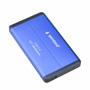 Gembird EE2-U3S-2-B diska korpuss 2.5" USB 3.0 HDD korpuss zils