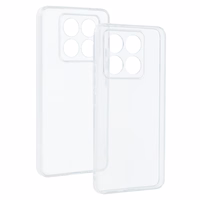 Ultra caurspīdīgs 1mm viedtālruņa apvalks Xiaomi 14T caurspīdīgs