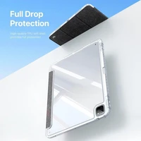 DUX DUCIS planšetdatora maciņš (m) UNID saliekams ar zīmuli uzglabāšanas vietu iPad Pro 13 (2024) melns