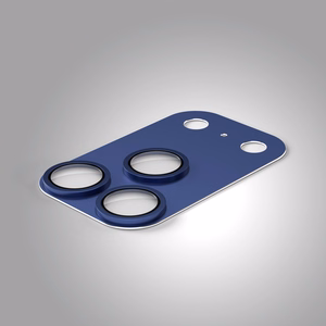 Etteri full camera lens guard for iPhone 17 Pro Max blue