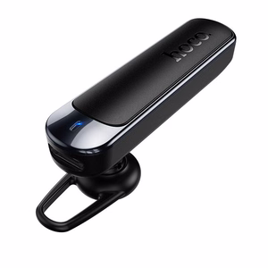 Hoco E201 bezvadu mono austiņa ar mikrofonu, ENC, Bluetooth 6.0, 130 mAh, melna