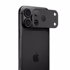 Tech-Protect Camalloy Fit+ kameras pārsegs iPhone 18 Pro, melns