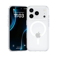 Benks magnētiskais Crystal viedtālruņa apvalks Iphone 17 Pro caurspīdīgs (ar kameras vadības pogu)