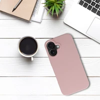 Tel Protect silikona viedtālruņa apvalks Iphone 16 pūderkrāsas