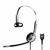 Sennheiser SH 335 Headset Wired Headband Call/Music melns, sudraba