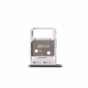 SIM Holder Saderīgs ar Samsung T976 / T970 Tab S7 Plus SIM card holder Melns