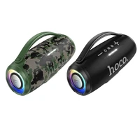 Bluetooth skaļrunis LED 2 x 15W 4h Hoco HA4 MINI kamuflāžas zaļš