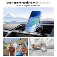 Tech-Protect Silikona Magnētiskais viedtālruņa apvalks iPhone 17 - Pelēka