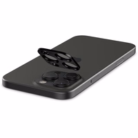 Spigen Optik.tR Aizsargstikls kamerai iPhone 14 Pro / Pro Max / 15 Pro / Pro Max / 16 Pro / Pro Max - Melns 2 gab.