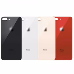 Aizmugurējais vāciņš Saderīgs ar iPhone 8 Plus Zeltains (Bigger camera hole version) / HQ