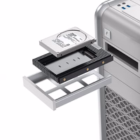 Orico D2SS-6G disku adapteris no 2,5" uz 3,5" pārveidotājs - melns