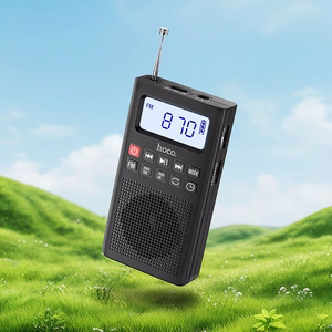 Hoco HI51 pārnēsājams radio, melns