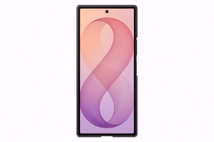 Samsung Galaxy Z Fold8 Ultra silikona magnētiskais vāciņš ar 2 pretatspīduma plēvēm, violetā tonī