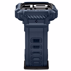 SPIGEN RUGGED ARMOR “PRO” V2 APPLE WATCH 10 / 11 (42 MM) tumši zils