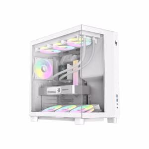 Gamemax Case NEX C53 WH ATX/BTF
