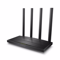 TP-Link Archer C80 wireless router Gigabit Ethernet Dual-band (2.4 GHz / 5 GHz) melns