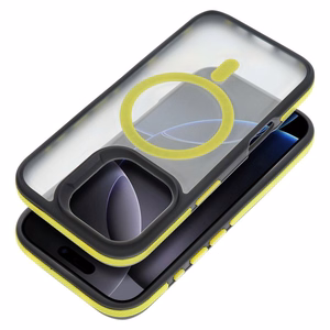 NEO viedtālruņa apvalks IPHONE 17, saderīgs ar MagSafe, dzeltens