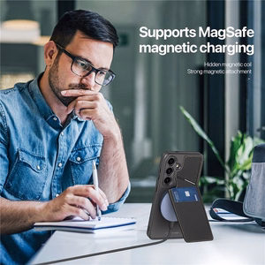 Rafi II Mag apvalks Samsung S24 Plus - melns