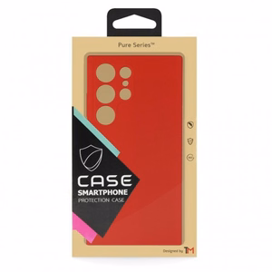 Phone Maciņš "TM Pure Silicone" priekš Apple iPhone 14 / Sarkans / (Blister)