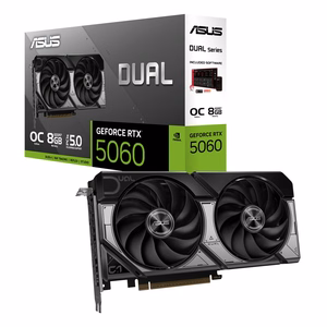 ASUS Dual GeForce RTX 5060 8 GB OC graphics card
