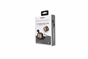 Toti TWS AI Translator ST25, Black