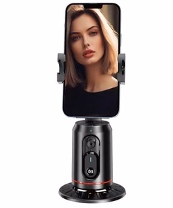 T-PHOX iCircle стабилизатор/штатив с AI 360 отслеживанием лица, черный держатель