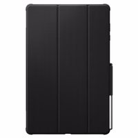 Spigen Rugged Armor „Pro“ apvalks Samsung Galaxy Tab S11 Ultra 14.6 planšetdatoram - melns