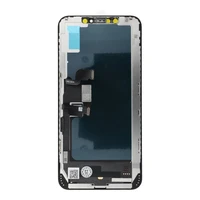 LCD ekrāns (m) iPhone Xs Max ar digitizatoru - melns (m) (HD+ Incell) IC Transferable