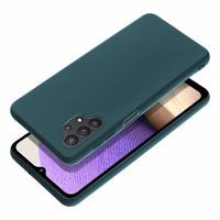 MATT viedtālruņa apvalks SAMSUNG A32 LTE ( 4G ) tumši zaļš