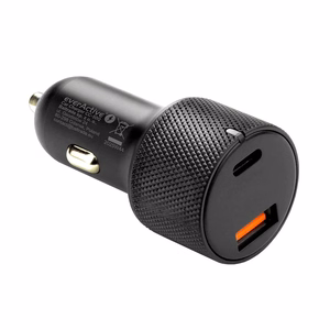 Auto lādētājs everActive CC-50Q USB QC3.0 + USB-C PD 75W