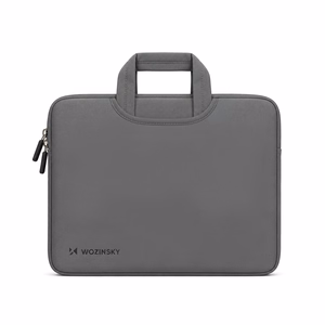 Wozinsky WNT-13G 13-14" Laptop Bag with Retractable Neoprene Handle - Gray