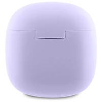 Guess Bluetooth austiņas GUTWSJ14ESGU TWS + dokstacija violetas/violetas drukāts klasiskais logotips