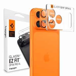 Spigen Optik Pro XL Защитное стекло для камеры iPhone 17 Pro Max - оранжевый