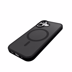 Puro Gradient TPU MagSafe saderīgs viedtālruņa apvalks iPhone 17 - melns